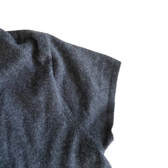 Eileen Fisher Open Front Long Cardigan Duster Sweater Women's Size Medium gray - Picture 3 of 7